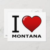 IK HOOP VAN MONTANA BRIEFKAART (Voorkant / Achterkant)