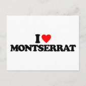 IK HOOP VAN MONTSERRAT BRIEFKAART (Voorkant)