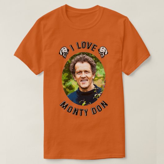 IK HOOP VAN MONTY DON GARDENER T-SHIRT (Design voorkant)