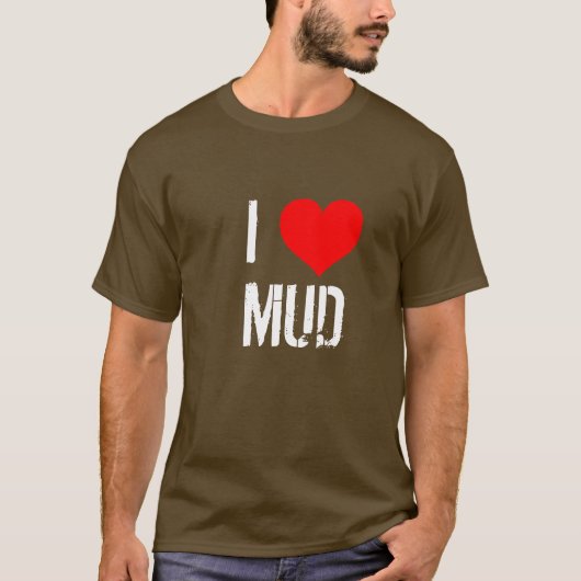 IK HOOP VAN MUD T-SHIRT (Voorkant)