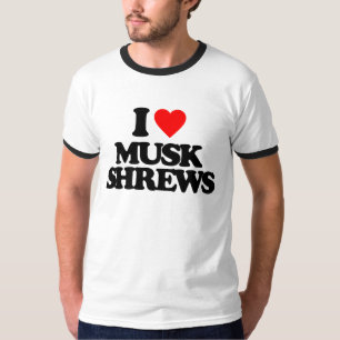 IK HOOP VAN MUSK SHREWS T-SHIRT
