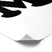 IK HOOP VAN MUZIEK POSTER (Hoek)