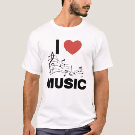 IK HOOP VAN MUZIEK T-SHIRT