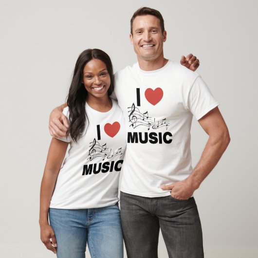 IK HOOP VAN MUZIEK T-SHIRT (Unisex)