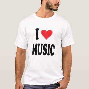 IK HOOP VAN MUZIEK T-SHIRT