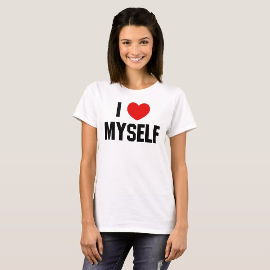 IK HOOP VAN MYSELF T-SHIRT (Voorkant volledig)