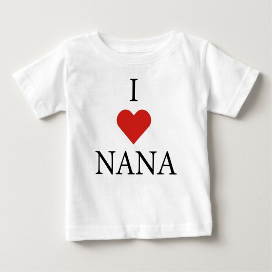 IK HOOP VAN NANA Baby T-Shirt  (Voorkant)