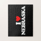 IK HOOP VAN NEBRASKA LEGPUZZEL (Verticaal)