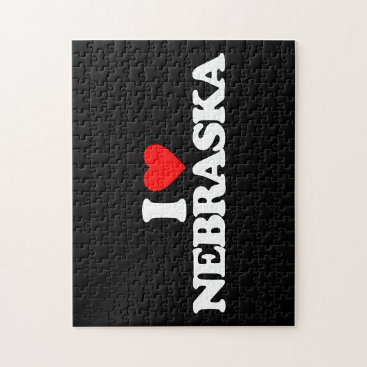 IK HOOP VAN NEBRASKA LEGPUZZEL (Verticaal)