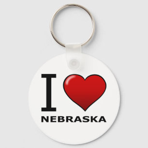 IK HOOP VAN NEBRASKA SLEUTELHANGER