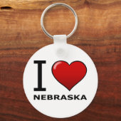IK HOOP VAN NEBRASKA SLEUTELHANGER (Voorkant)
