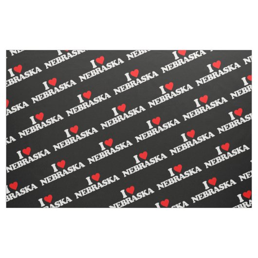 IK HOOP VAN NEBRASKA STOF (Fat Quarter)