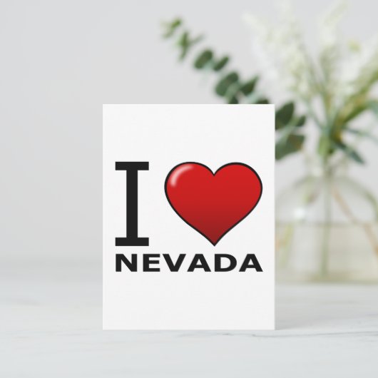 IK HOOP VAN NEVADA BRIEFKAART (Staand voorkant)