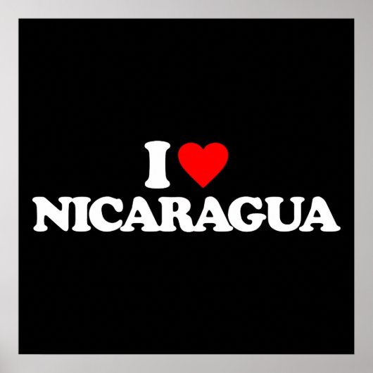 IK HOOP VAN NICARAGUA POSTER (Voorkant)