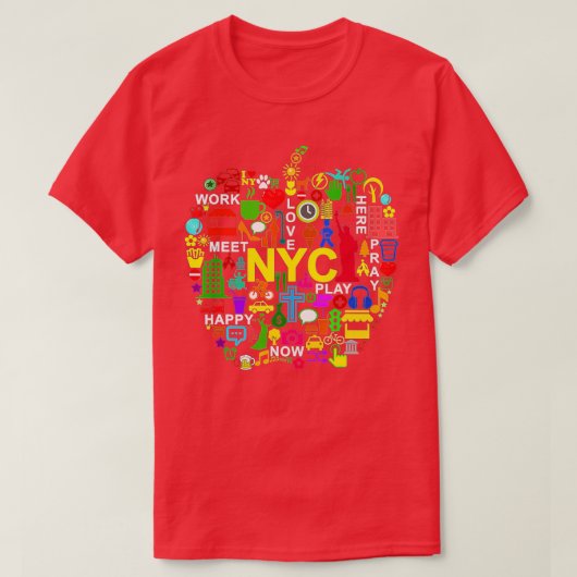 IK HOOP VAN NIEUWE GORKSTAD-GROOT APPARAAT VAN NYC T-SHIRT (Design voorkant)