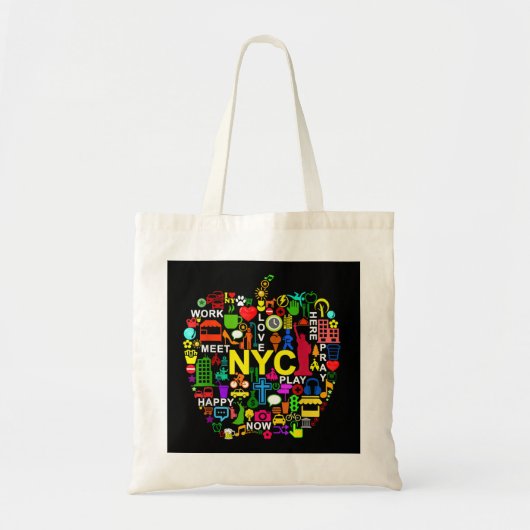 IK HOOP VAN NIEUWE GORKSTAD-GROOT APPARAAT VAN NYC TOTE BAG (Voorkant)