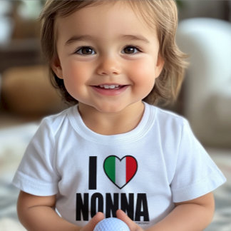 IK HOOP VAN NONNA gepersonaliseerd Cute White
