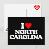 IK HOOP VAN NOORD CAROLINA BRIEFKAART (Voorkant / Achterkant)