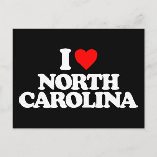 IK HOOP VAN NOORD CAROLINA BRIEFKAART