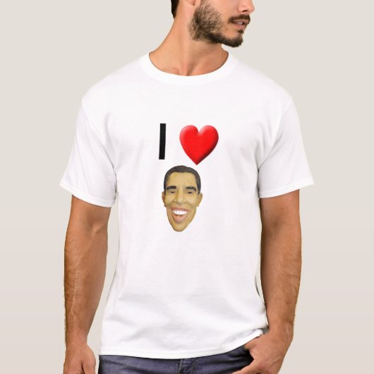 IK HOOP VAN OBAMA T-SHIRT (Voorkant)