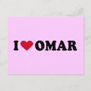 IK HOOP VAN OMAR BRIEFKAART