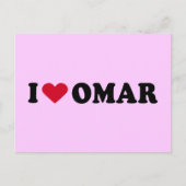 IK HOOP VAN OMAR BRIEFKAART (Voorkant)