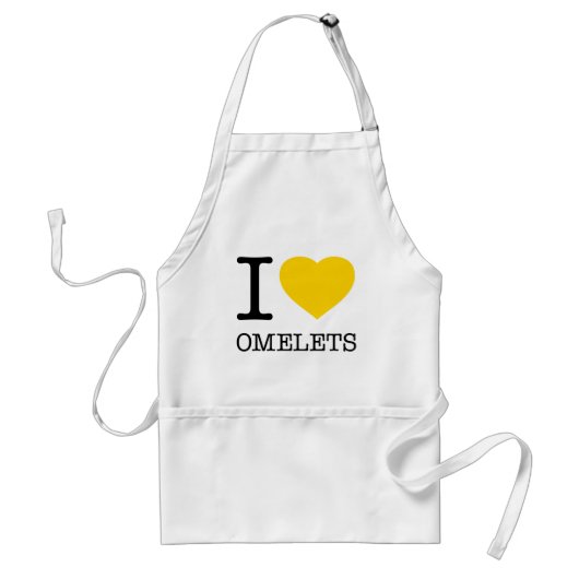 IK HOOP VAN OMELETS STANDAARD SCHORT (Voorkant)