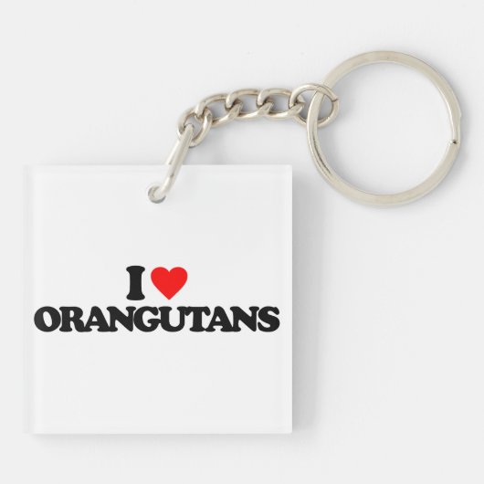 IK HOOP VAN ORANGUTANEN SLEUTELHANGER (Achterkant)