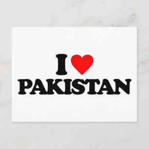 IK HOOP VAN PAKISTAN BRIEFKAART