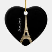 IK HOOP VAN PARIS CHRISTMAS Ornament CUSTOM CHIC 2 (Achterkant)