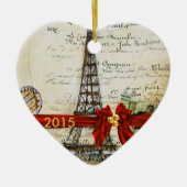 IK HOOP VAN PARIS CHRISTMAS Ornament CUSTOM CHIC 2 (Voorkant)
