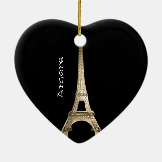 IK HOOP VAN PARIS CHRISTMAS Ornament CUSTOM CHIC 2 (Achterkant)