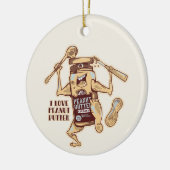 IK HOOP VAN PEANUT BUTTER KERAMISCH ORNAMENT (Links)