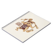 IK HOOP VAN PEANUT BUTTER NOTITIEBOEK (Linkerzijde)