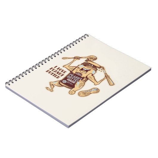 IK HOOP VAN PEANUT BUTTER NOTITIEBOEK (Linkerzijde)