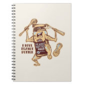 IK HOOP VAN PEANUT BUTTER NOTITIEBOEK (Voorkant)