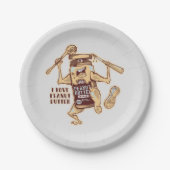 IK HOOP VAN PEANUT BUTTER PAPIEREN BORDJE (Voorkant)