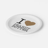 IK HOOP VAN PEANUT BUTTER PAPIEREN BORDJE (Gekanteld)