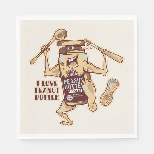 IK HOOP VAN PEANUT BUTTER SERVET (Voorkant)