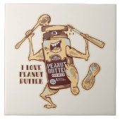 IK HOOP VAN PEANUT BUTTER TEGELTJE (Voorkant)