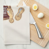 IK HOOP VAN PEANUT BUTTER THEEDOEK (Quarter Fold)