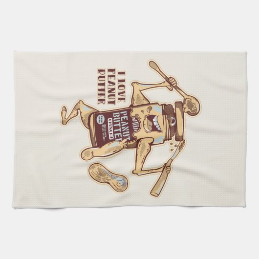 IK HOOP VAN PEANUT BUTTER THEEDOEK (Horizontaal)