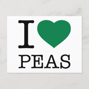 IK HOOP VAN PEAS BRIEFKAART