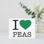 IK HOOP VAN PEAS BRIEFKAART (Staand voorkant)