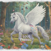 IK HOOP VAN PEGASI Beauful Pegasus Stickers (Voorkant)