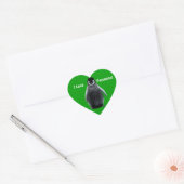 IK HOOP VAN PENGUINES Cute Heart Stickers (Envelop)