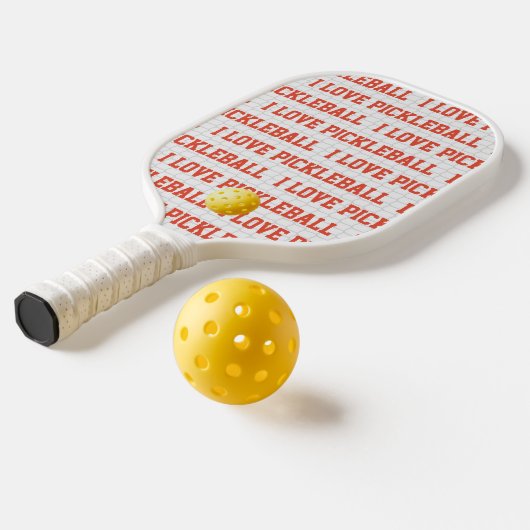 IK HOOP VAN PICKLEBALL SportFun Yellow Ball Net Te Paddle (Laag 2)