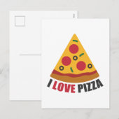 IK HOOP VAN PIZZA FEESTDAGENKAART (Voorkant / Achterkant)