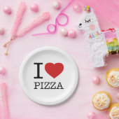 IK HOOP VAN PIZZA PAPIEREN BORDJE (Feest)