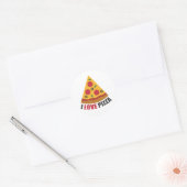 IK HOOP VAN PIZZA RONDE STICKER (Envelop)